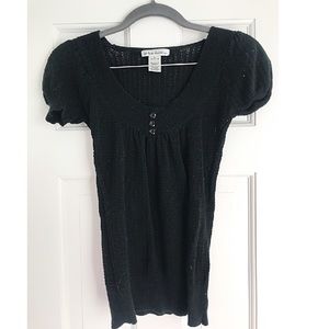 Urban Behavior Knit Black Sweater